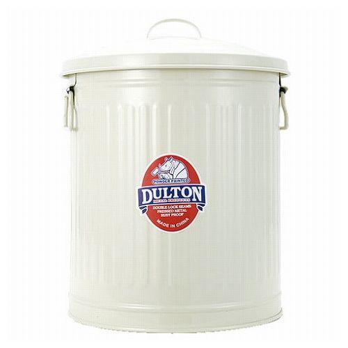 DULTON ゴミ箱 ガベージカン ダストボックス 24L ふた付き アイボリー おしゃれ かわいい アンティーク 北欧 海外風 代引不可