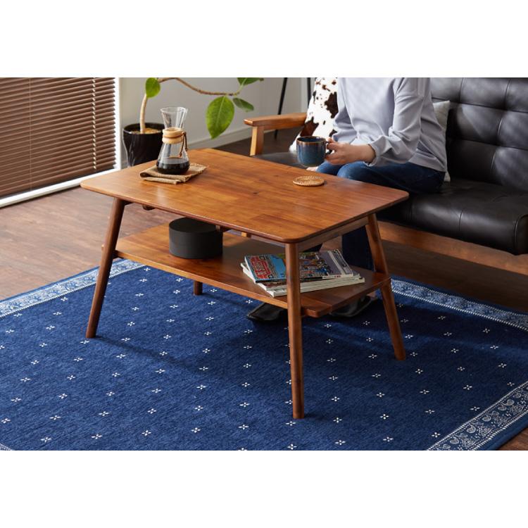 センターテーブル 幅90cm 高さ50cm ローテーブル アカシア テーブル