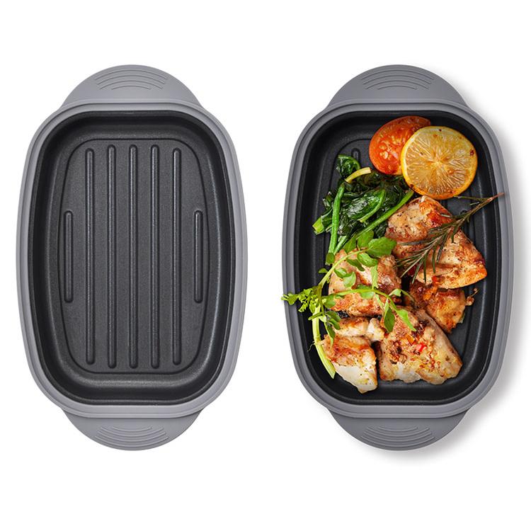 電子レンジ調理器 角型 専用レシピブック付き 38レシピ レンジでチン