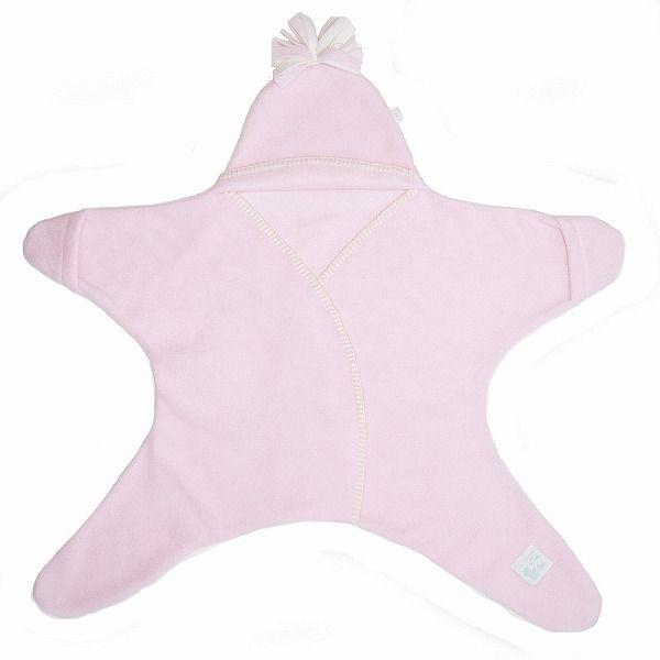 Tuppence\u0026Crumble タッペンスアンドクランブル 星型フリースアフガン スターラップ 4-10M パステルピンク 1個