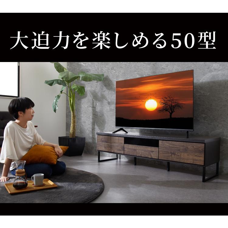 simplus 50型 4K対応 TV 3波Wチューナー ベゼルレス フレームレス フルハイビジョン 液晶テレビ シンプラス テレビ SP-50TV01｜rcmdse｜06