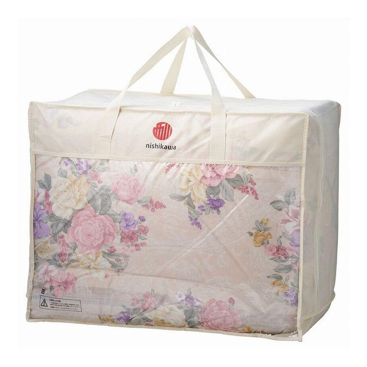 西川 羽毛掛けふとん ピンク 1343-54463 : wq-22415713 : リコメン堂 