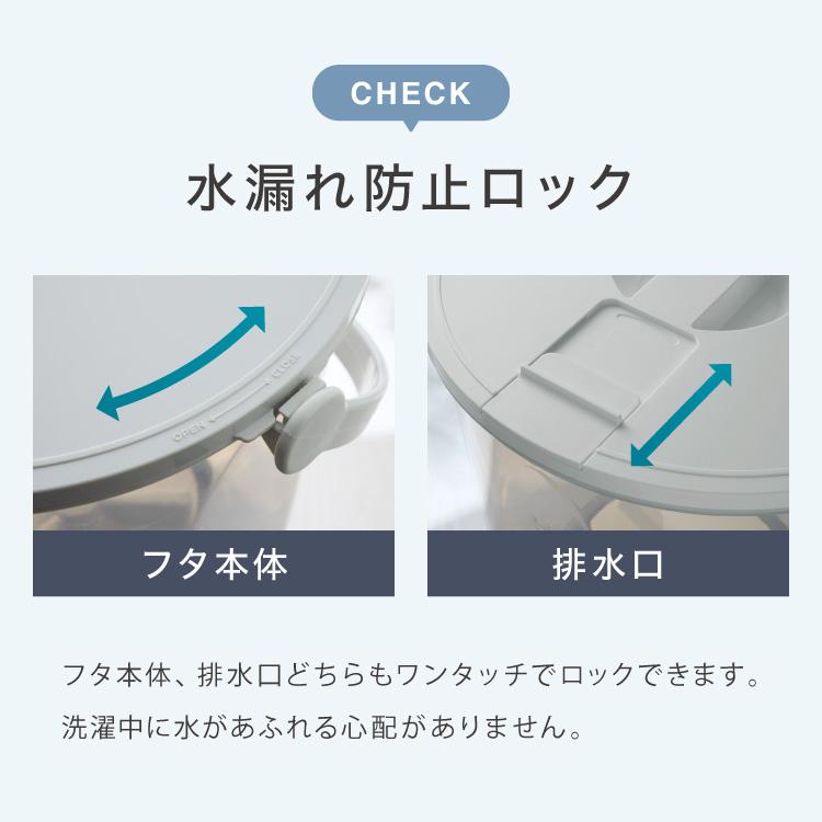ウォッシュボーイ 小型洗濯機 リコメン堂限定色 バケツ 2水流