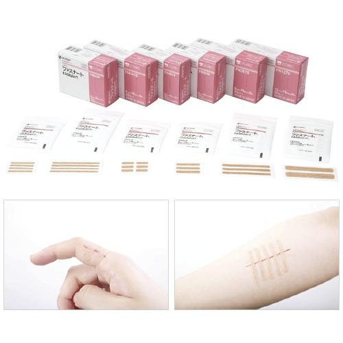 ニチバン 皮膚接合用テープ ファスナート サイズ:4×76mm 入数:120本 FN0476