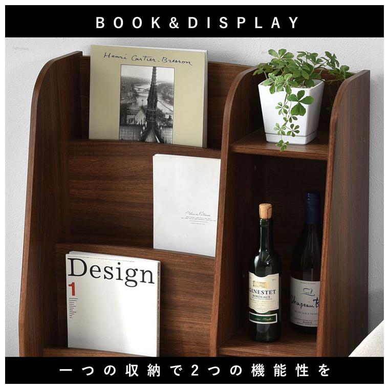 ブックラック 幅60cm マガジンラック 本棚 絵本棚 雑誌収納 ブックラック 幅60cm マガジンラック 本棚 絵本棚 雑誌収納