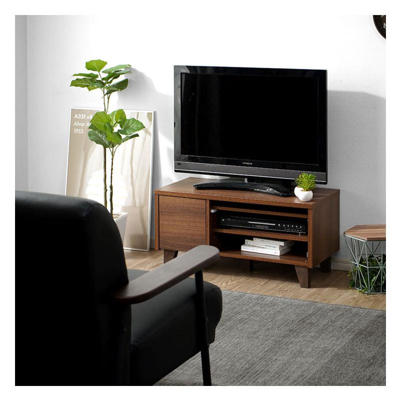 コンパクトTVボード 幅79cm 1人暮らし用 隠す収納 テレビ台 コンパクトTVボード 幅79cm 1人暮らし用 隠す収納 テレビ台