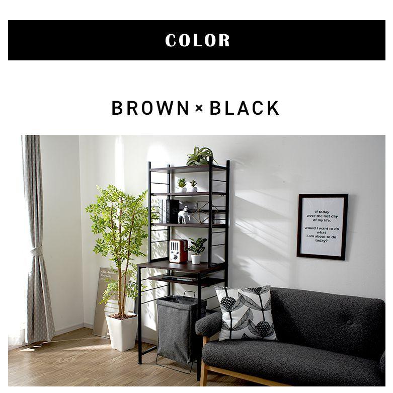 ゴミ箱上ラック マルチオープンシェルフ 高さ170cm キッチンラック