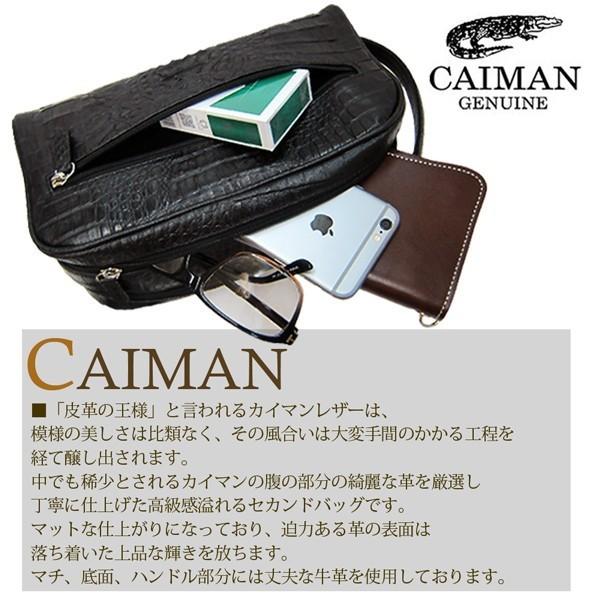 Maturi カイマン クロコダイル センター取り ダブルファスナー