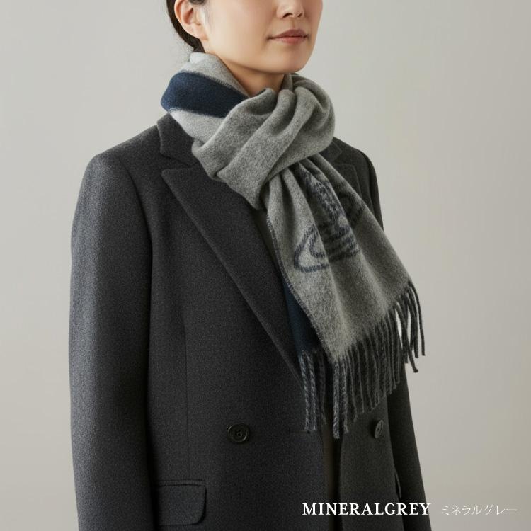 Vivienne Westwood 2025モデル マフラー MUFFLER 2025AW BIG LOGO