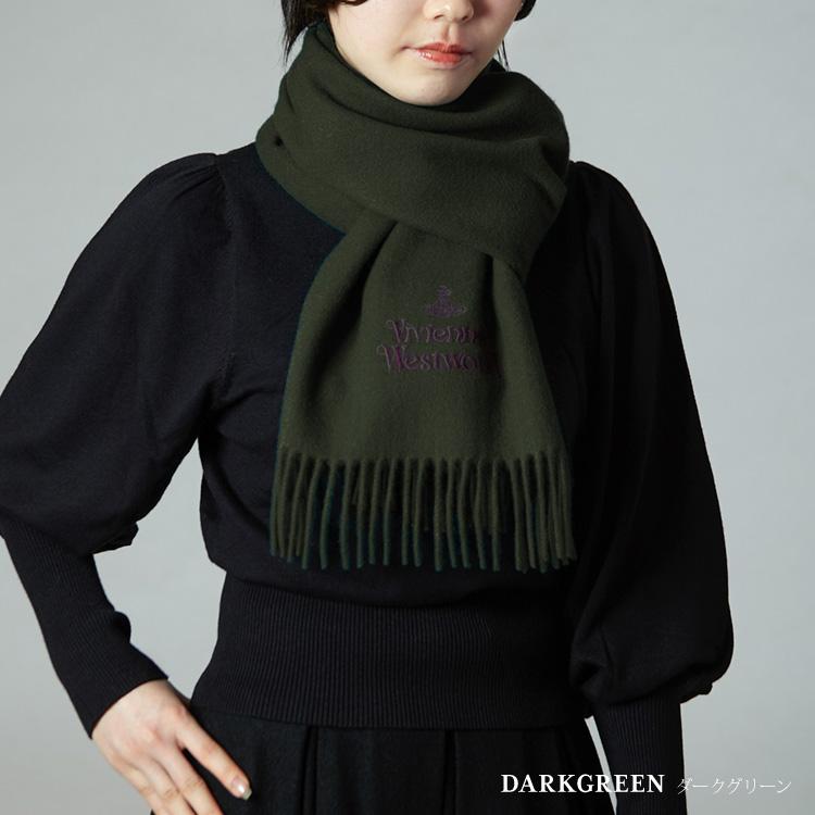Vivienne Westwood 2025年モデル マフラー 25-81030007-W00Q7-AAB