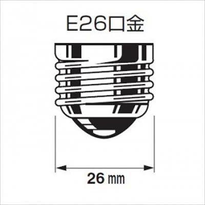 ジェフコム パーティーランプ スパイラル形 カラータイプ レッド E26口金 EFD14-SSR｜rcmdse｜03