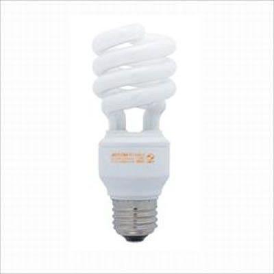 ジェフコム 電球形蛍光ランプ スパイラル型 60W相当 電球色 E26口金 EFD14-SSL-N｜rcmdse