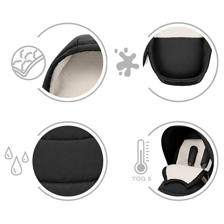 サイベックス プラチナム フットマフ cybex ベビーカー アクセサリー