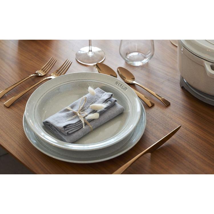 STAUB プレート 深皿 ディーププレート カンパーニュ Staub ストウブ ディープ プレート24cm カンパーニュ | STAUB