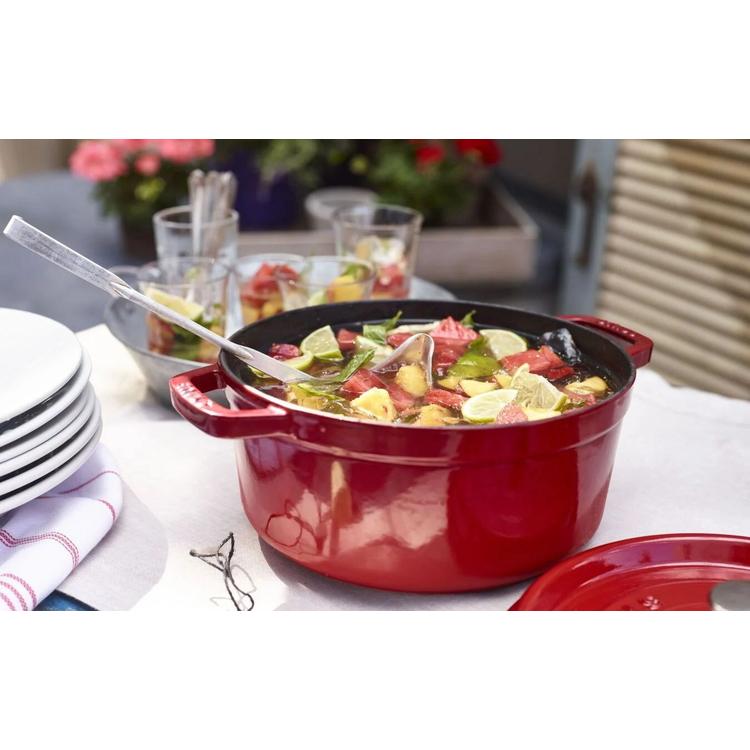 公式販売店 STAUB ピコ・ココット ラウンド 24cm 生涯保証 選べる3色