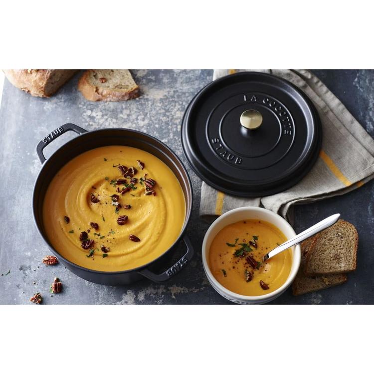 公式販売店 STAUB ピコ・ココット ラウンド 24cm 生涯保証 選べる3色