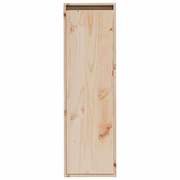 vidaXL ウォールキャビネット 30x30x100 cm 無垢パイン材 家具 棚 壁面収納棚・壁面ラック 代引不可_3