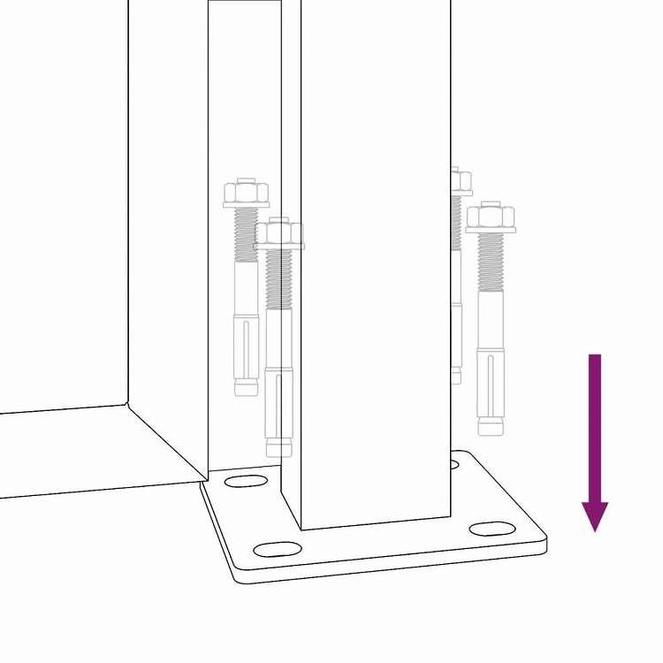 vidaXL ガーデンゲート アンスラサイト 100x125 cm スチールツリーデザイン ハードウェア フェンス バリア ゲート 代引不可_7