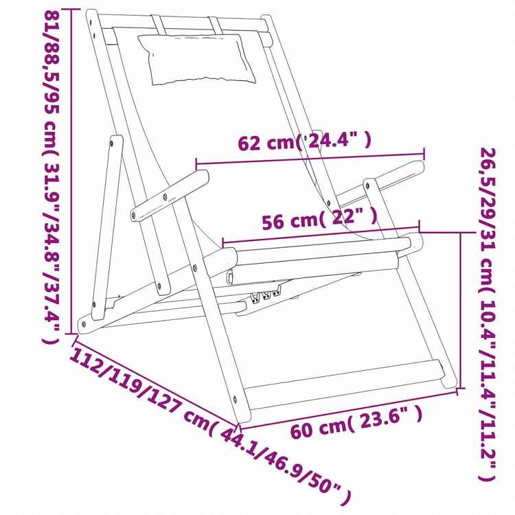 折りたたみビーチチェア 2点 布製 レッド家具 アウトドア家具 屋外椅子 アウトドアベンチチェア 【在宅勤務】 代引不可
