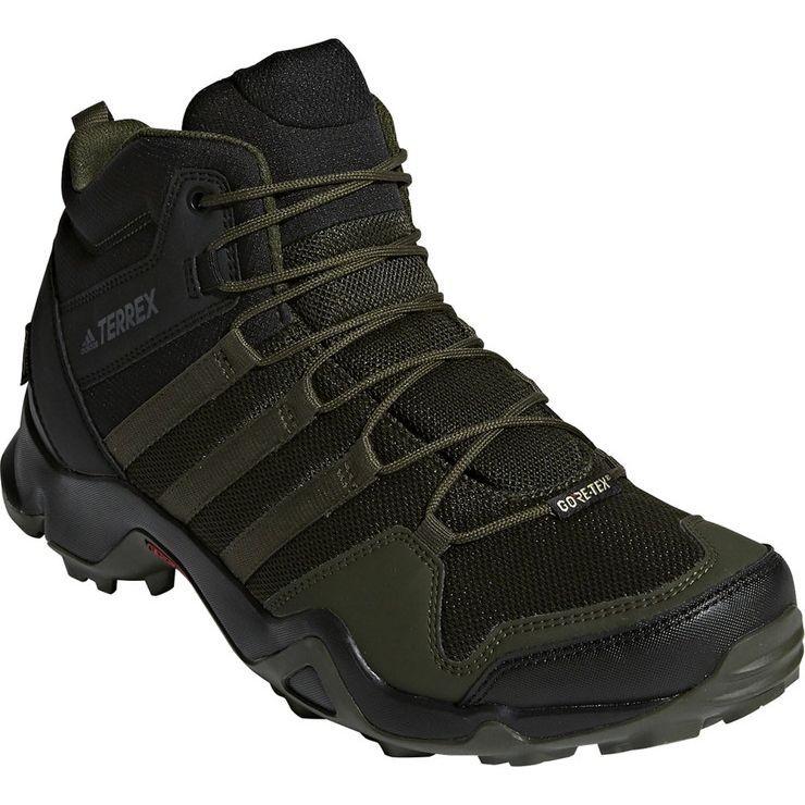 adidas Outdoor シューズ 25.5cm TERREX AX2R MID ナイトカーゴF15×ナイトカーゴF15×コアブラック アディダス アウトドアシューズ