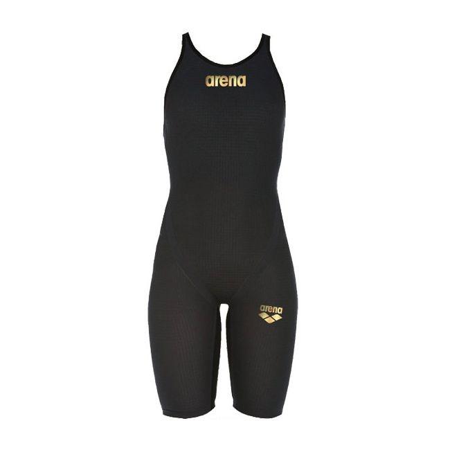 ARENA アリーナ POWERSKIN CARBON flex ハーフスパッツオープンバック ARN7502W カラー Dグレイ×ブラック サイズ SSS