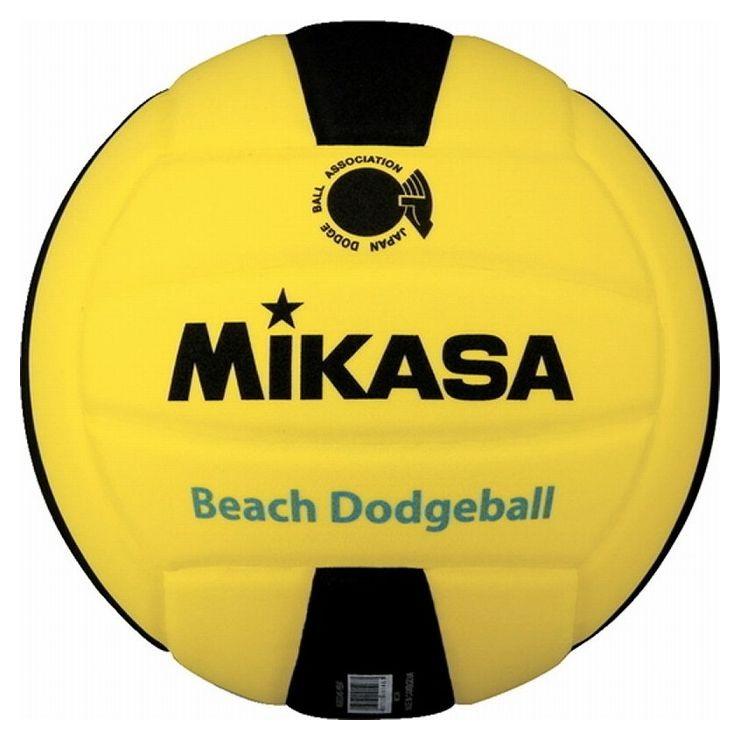 ミカサ MIKASA ドッジボール ビーチドッジボール2号球 イエロー×ブラック MGBD240YBK