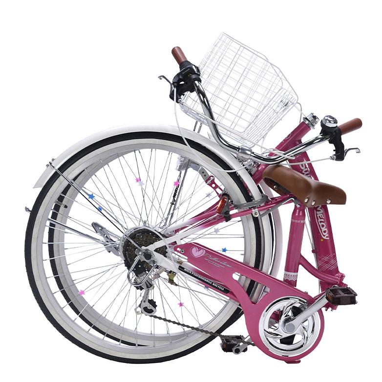 マイパラス 自転車 M-804F 子供用 24インチ ジュニアサイクル 折り畳み