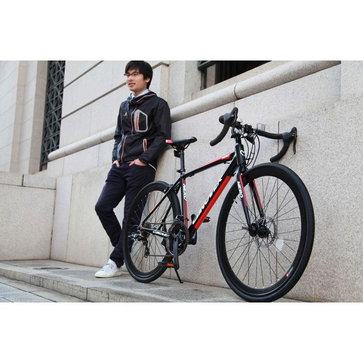 ロードバイク CAR-014-DC NERO マットブラック カノーバー ネロ