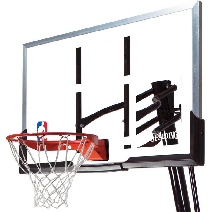 数量限定 バスケットゴール 屋外用 SPALDING スポルティング 54インチ アクリル 68564CN バスケ バスケット 代引不可 【Y1748803418】(63008円)