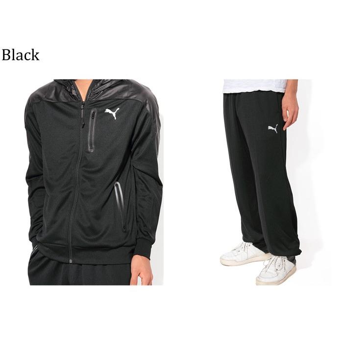 PUMA（プーマ） メンズ ジャージ フーデットスウェット 上下セット