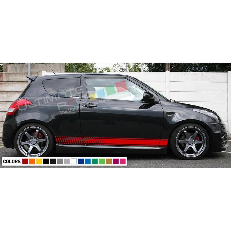 スイフトスポーツ専用設計 サイドラリーデカール カラー超豊富 Zc32s Zc33s ステッカー Swiftdecal カスタムパーツ店rc 通販 Yahoo ショッピング