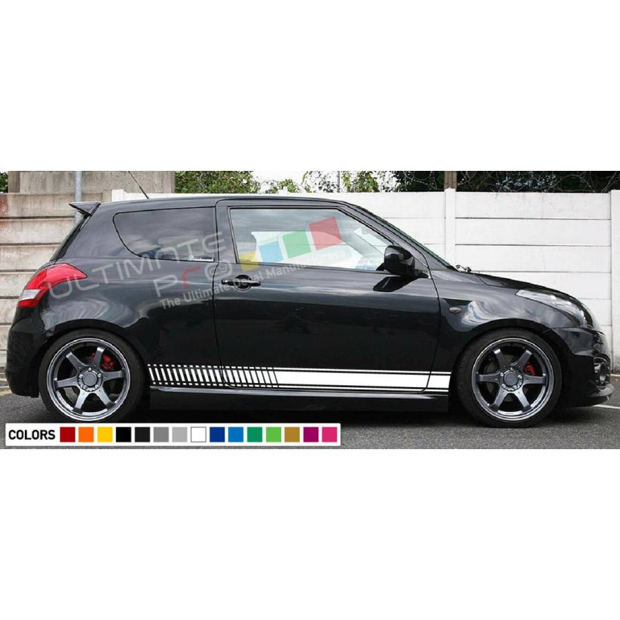 スイフトスポーツ専用設計 サイドラリーデカール カラー超豊富 Zc32s Zc33s ステッカー Swiftdecal カスタムパーツ店rc 通販 Yahoo ショッピング
