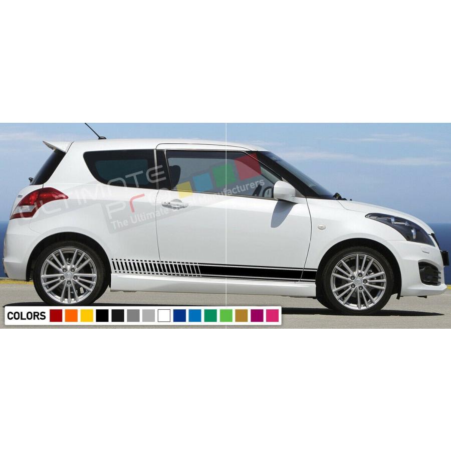 スイフトスポーツ専用設計 サイドラリーデカール カラー超豊富 Zc32s Zc33s ステッカー Swiftdecal カスタムパーツ店rc 通販 Yahoo ショッピング