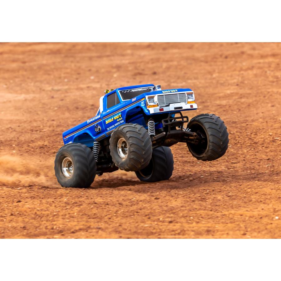充電器、バッテリー付き！ トラクサス ビッグフット 2WD XL-5 36234-8