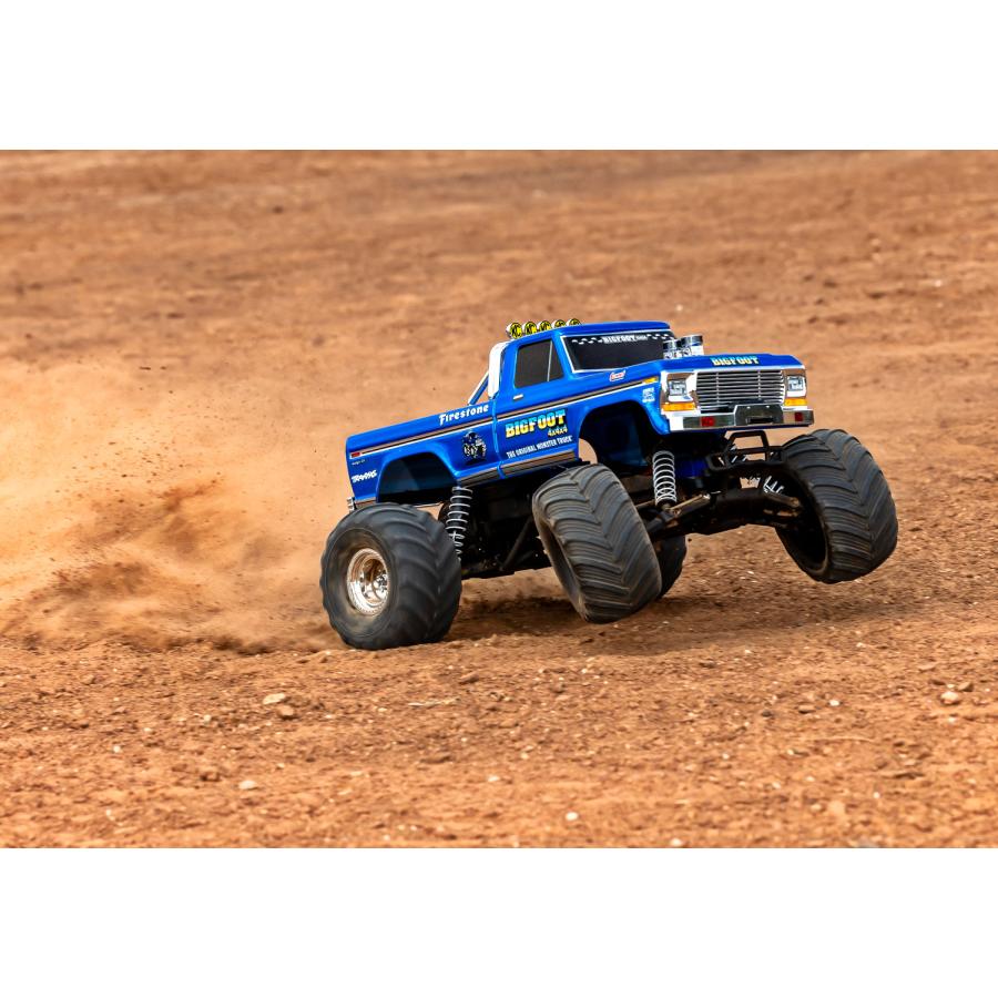 充電器、バッテリー付き！ トラクサス ビッグフット 2WD XL-5 36234-8