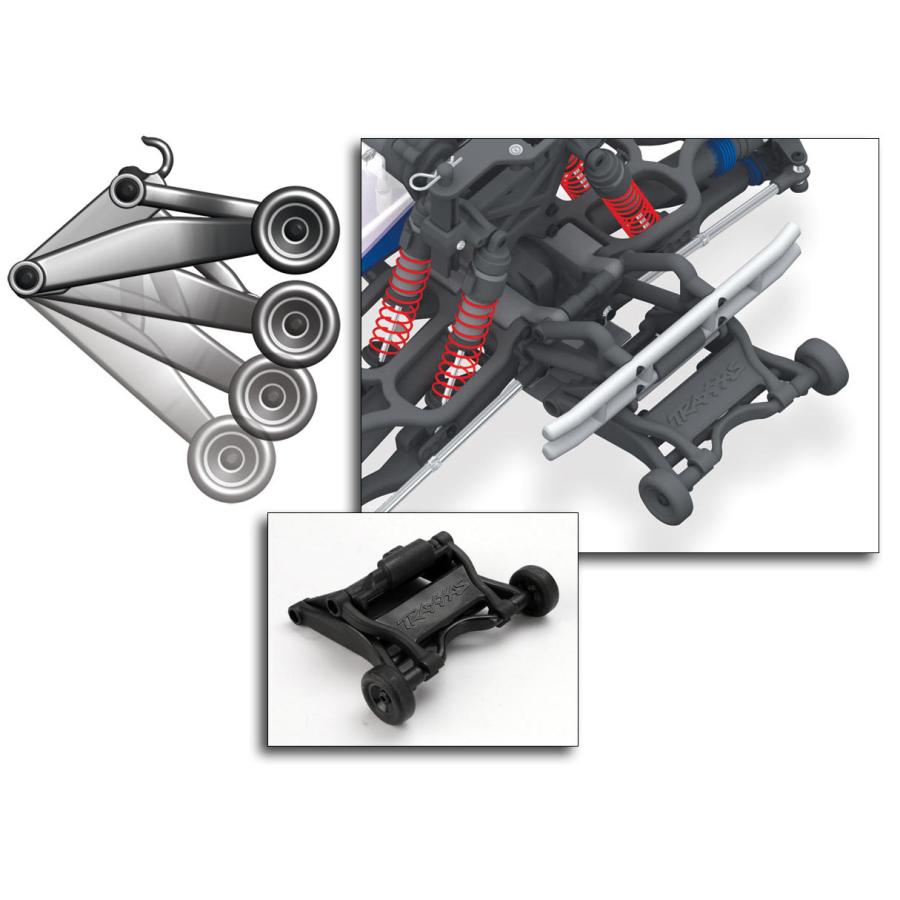 トラクサス T-Maxx 3.3 レッド 4WD RTR　エンジンモンスタートラック　TQi　TSMテレメトリ　バッテリー、DC充電器付き　Traxxas　49077-3_15