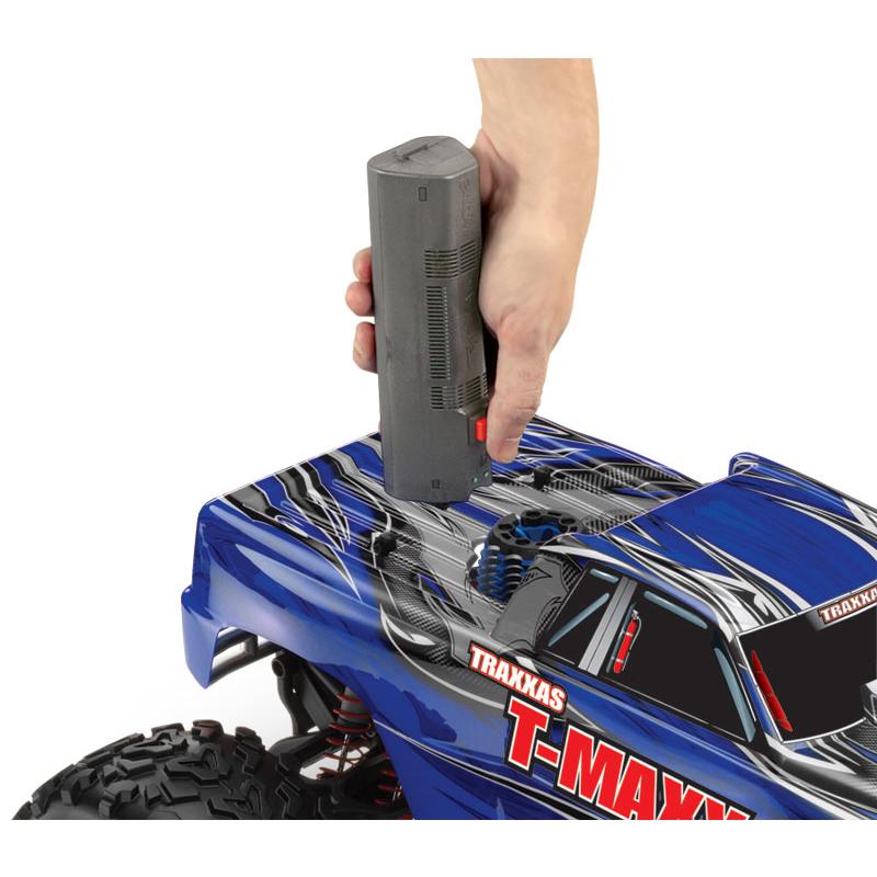 トラクサス T-Maxx 3.3 レッド 4WD RTR エンジンモンスタートラック