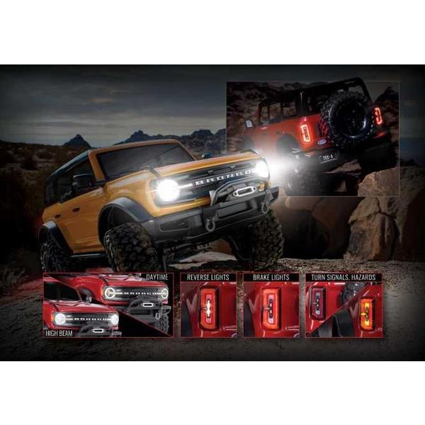 トラクサス　TRX4 ブロンコ Pro Scale ライトシステム　9290 トラクサス TRX4 2021新型ブロンコ用プロスケールLEDライトセット 9290