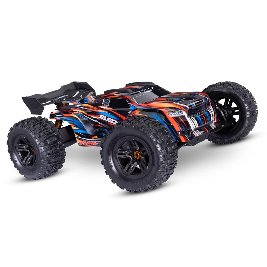 トラクサス Sledge BELTED RTR ベルト付きタイヤ 6S 4WD　ブラシレス 1/8 モンスタートラック　VXL-6s 　TQi2.4GHzプロポ付き　95096-4_3