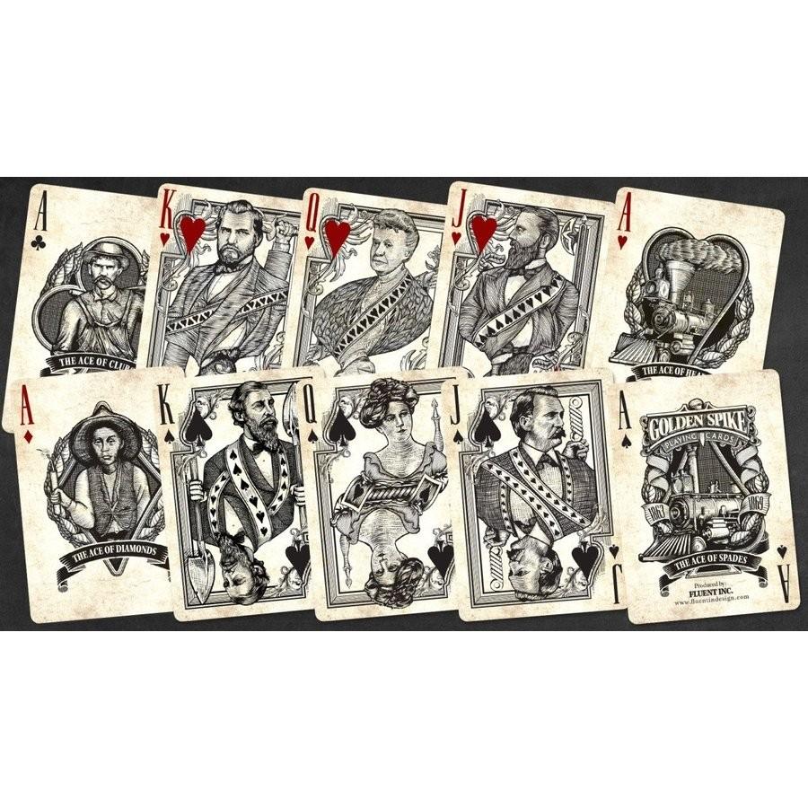 Bicycle Golden Spike Playing Cards／バイスクル ゴールデンスパイク |  | 01