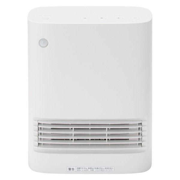 温風がすぐに出る セラミックファンヒーター・人感センサー付1100W MJ－SCH1 無印良品