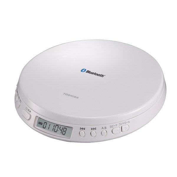 東芝 Bluetooth搭載 ポータブルCDプレーヤー TY-P30(W) 1台