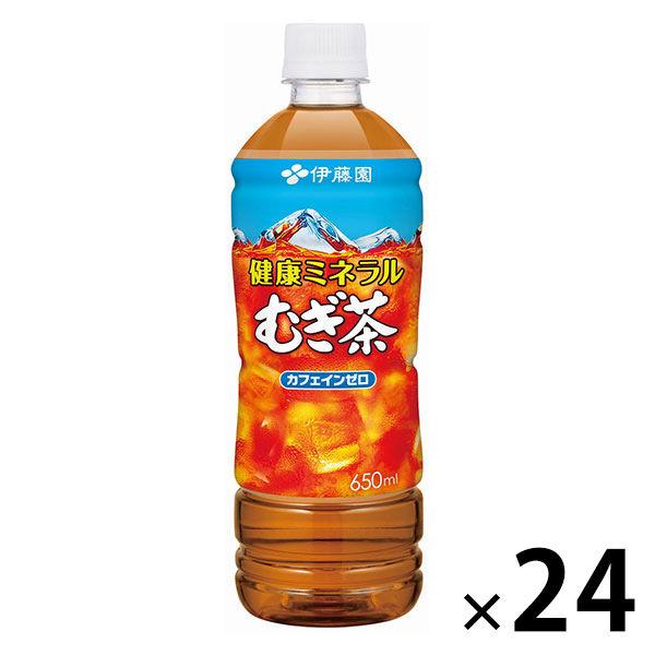 伊藤園 健康ミネラルむぎ茶 650ml 1箱（24本入）【麦茶】