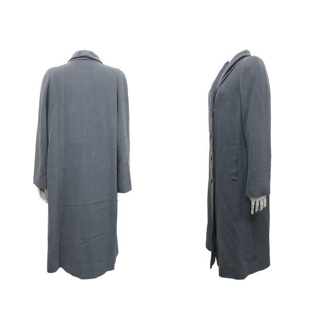 中古】jun ashida ジュンアシダ コート レディース グレー カシミヤ 