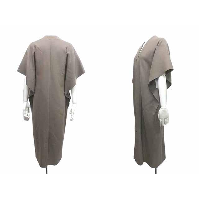 中古】divka ディウカ コート レディース グレージュ DK22-10-H02 