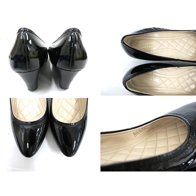 コール　ハーン　6 B COLE HAAN/コールハン/靴/パンプス/ブラック/サイズ6B/6cmヒール/23cm