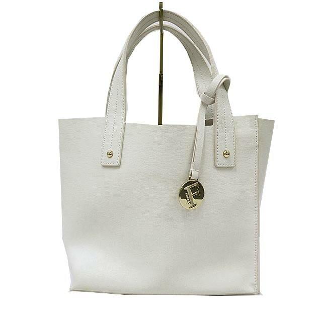 Furla フルラ 人気ブランド バッグ ホワイト ミニトート レザー カジュアル 普段使い 送料無料 G 0065 R14 リサイクルブティックabc 通販 Yahoo ショッピング