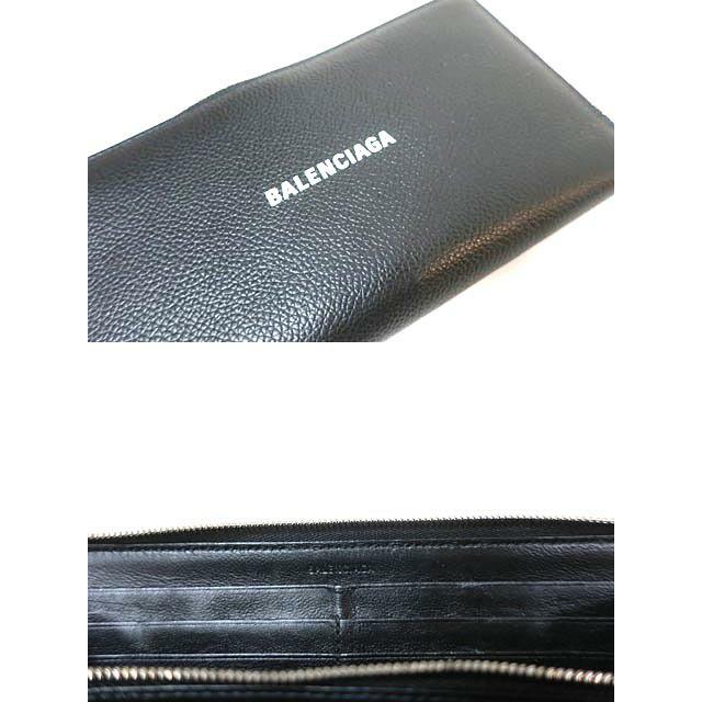 バレンシアガ　長財布　財布　黒　USED BALENCIAGA 【中古】BALENCIAGA バレンシアガ 財布 レディース