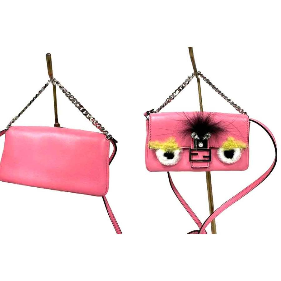 FENDI（フェンディ） 【中古】 マイクロバゲットモンスターバッグ 3WAY 