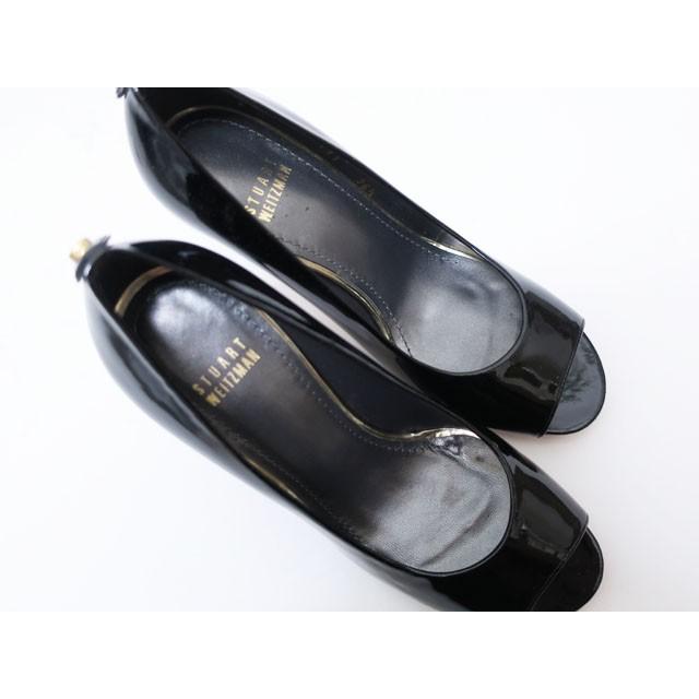 Stuart Weitzman/スチュアート ワイツマン/靴/オープントゥエナメル 